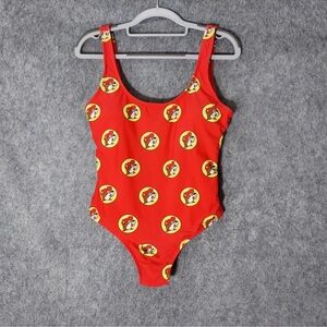 Vibrant Red Women's One Piece Swimsuit